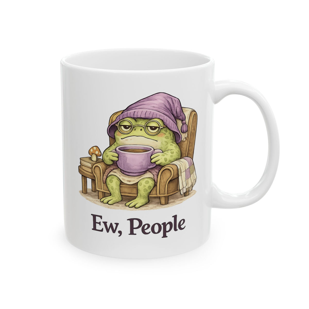 Ewok Family Ceramic Mug (11oz & 15oz) – Cute Star Wars-Inspired Coffee Cup