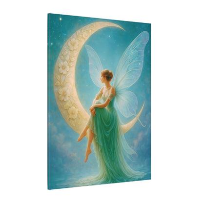 Moonlit Reverie – Art Nouveau Inspired Fairy Wall Art