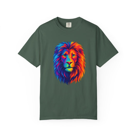 Rainbow Lion Tee – Vibrant & Fierce