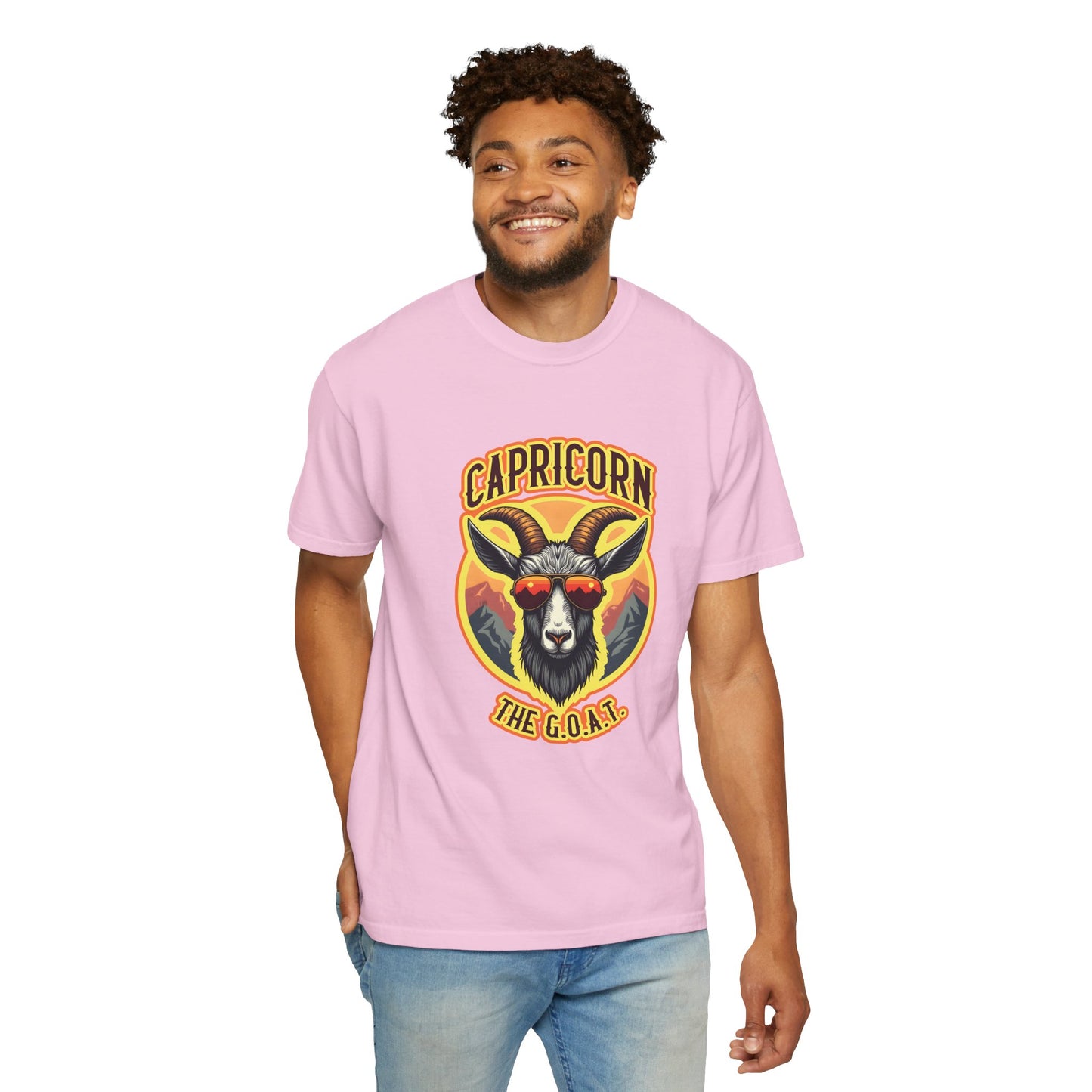 Capricorn The G.O.A.T – Mountain Majesty Zodiac Tee