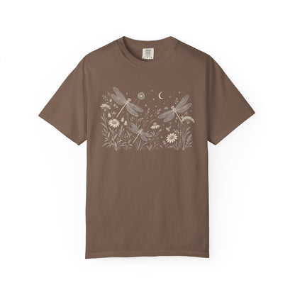 Boho Dragonfly Meadow Unisex T-shirt