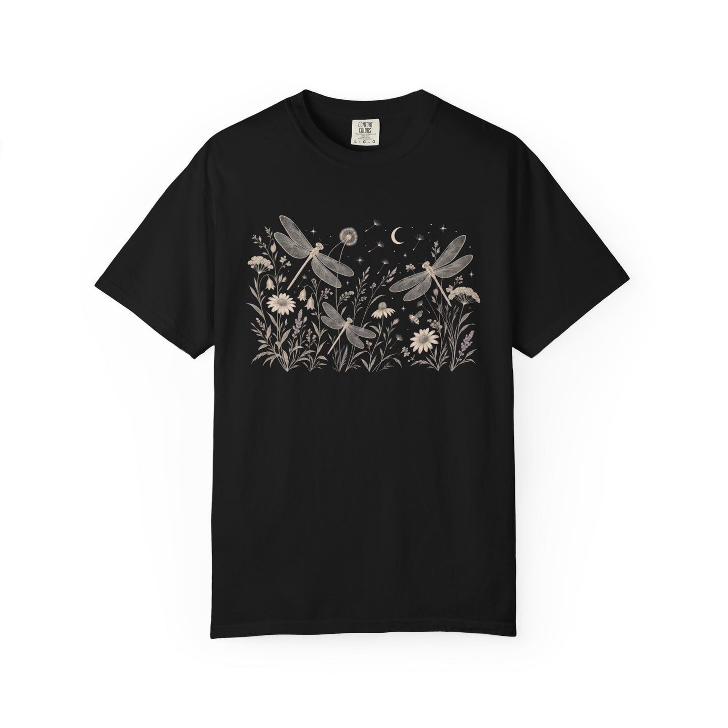 Boho Dragonfly Meadow Unisex T-shirt