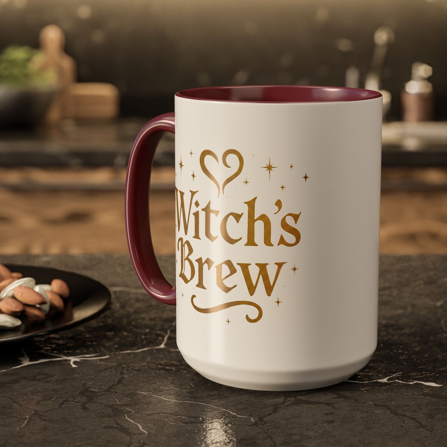 Witch’s Brew – Magical Elixir Mug (11oz & 15oz, Color Accent Options)