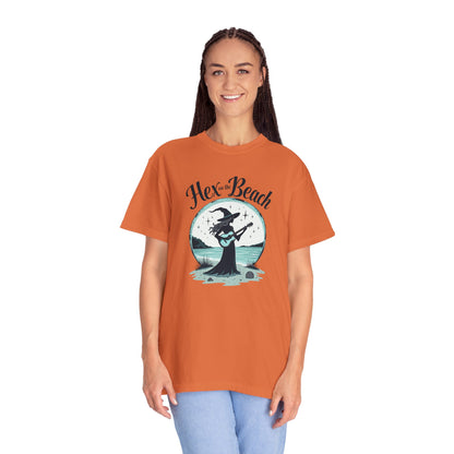 Hex on the Beach - Funny Witch Guitar Tee