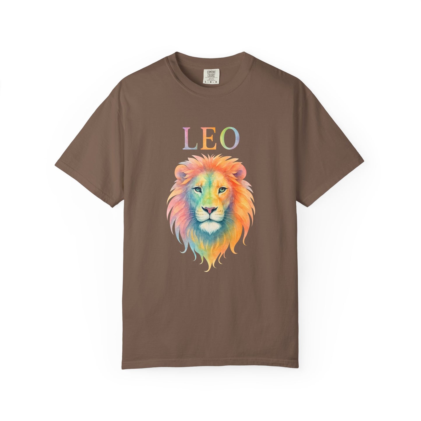 LEO Tee – Colorful Lion Zodiac Shirt