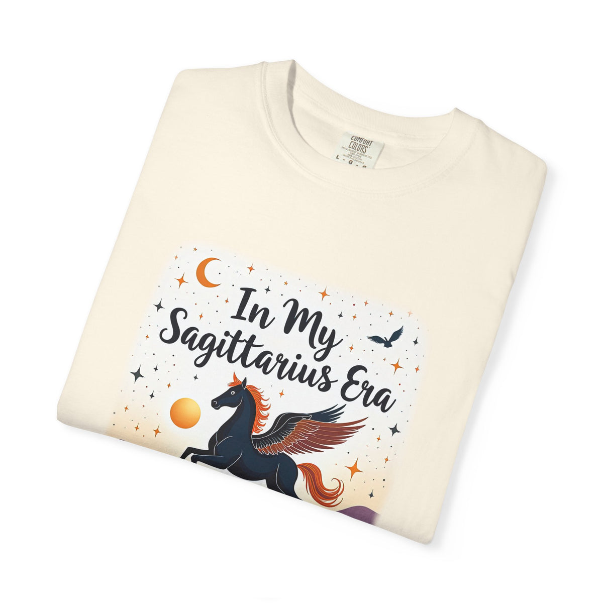In My Sagittarius Era – Mystical Pegasus Tee - Enchanted Sky