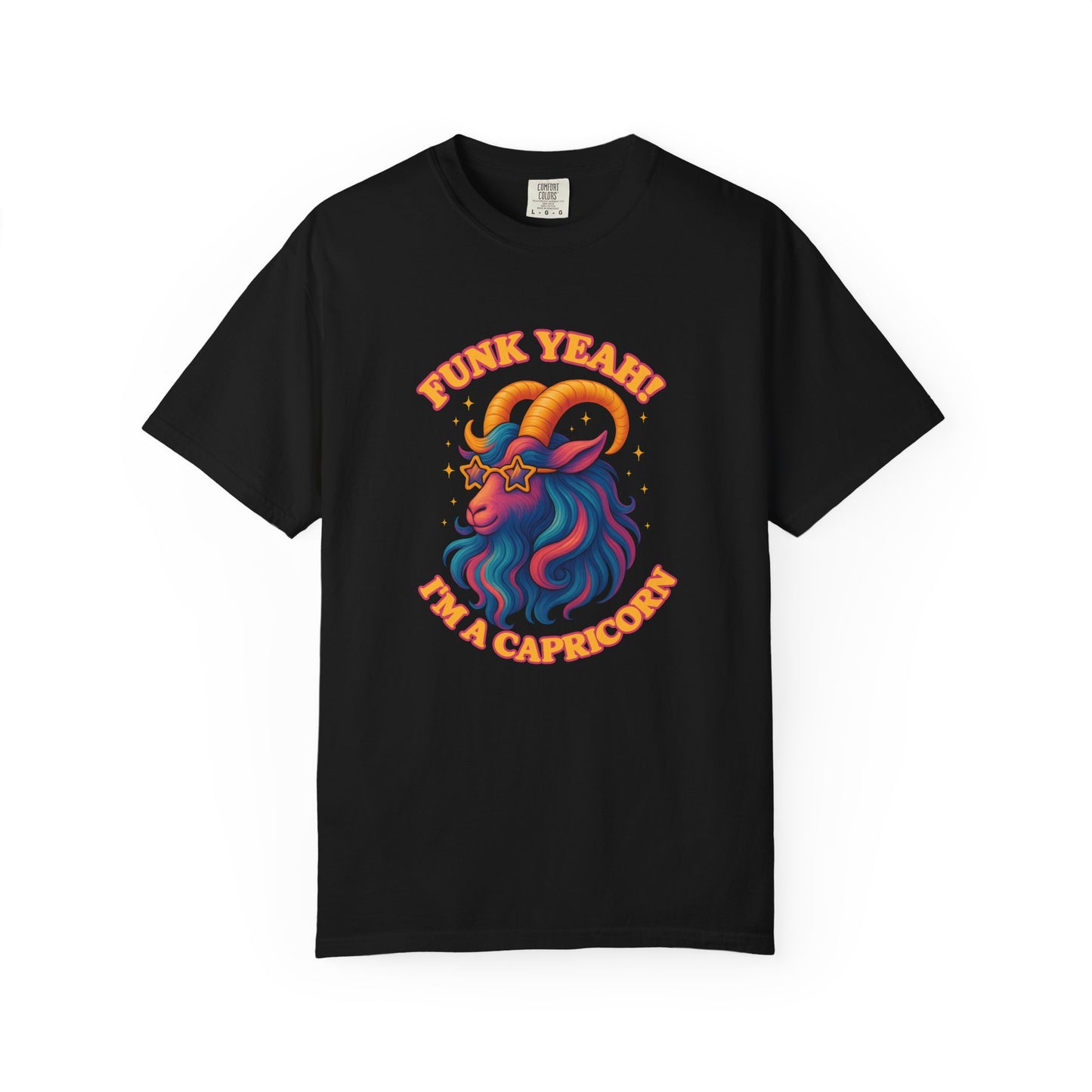 Funk Yeah! I’m a Capricorn – Psychedelic Goat Groove Tee