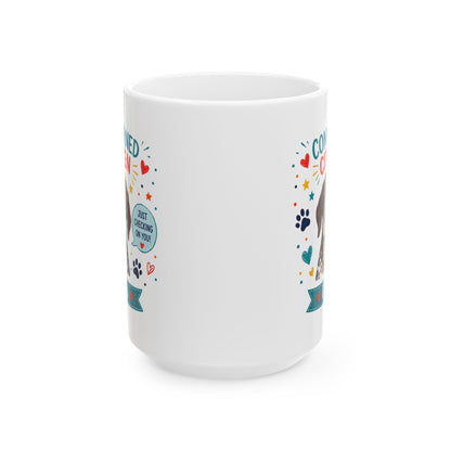 Personalized Dog Mug "Concerned Citizen" | Custom Pet Mug with Dog Photo & Name | Funny Dog Lover Gift