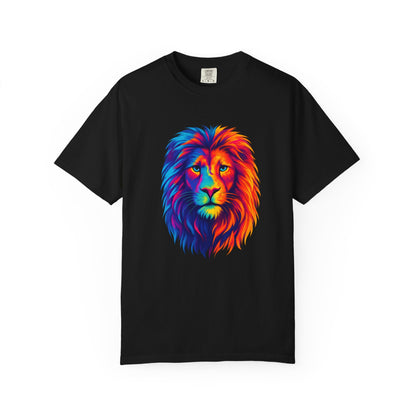 Rainbow Lion Tee – Vibrant & Fierce