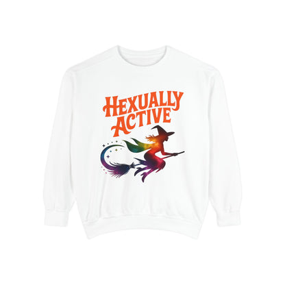 Hexually Active Sweatshirt – Retro Witch Pullover