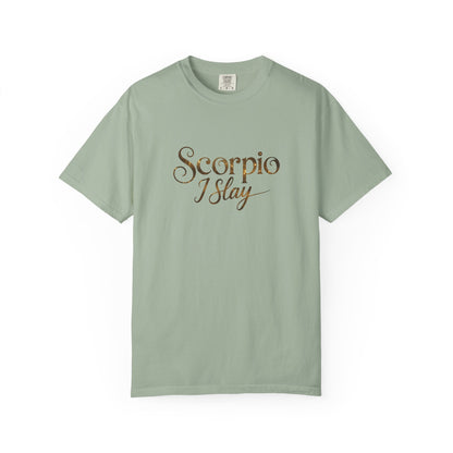 Scorpio I Slay Witchy Tee – Wicked Zodiac Shirt