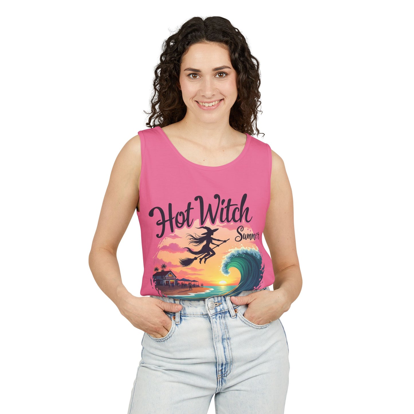 Hot Witch Summer - Beachy Unisex Tank Top
