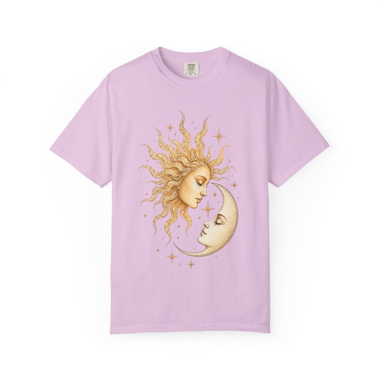 Boho Celestial Moon and Sun Unisex T-Shirt
