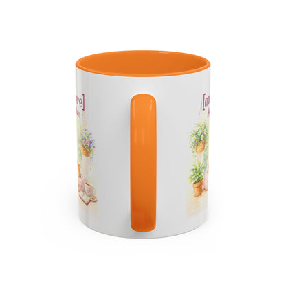Personalized Name Cat Mug - Custom "Happy Place" Ceramic Mug for Cat Lovers
