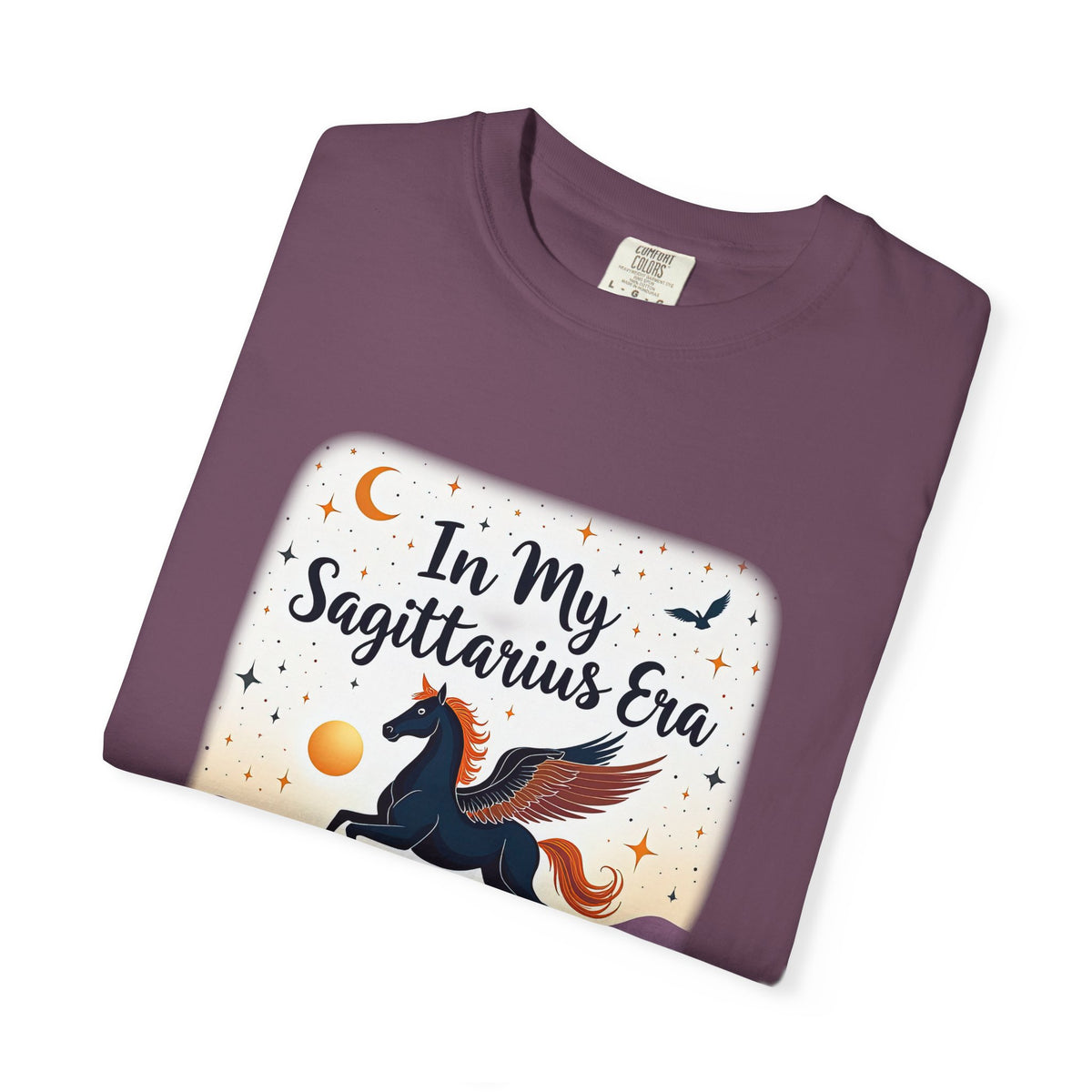 In My Sagittarius Era – Mystical Pegasus Tee - Enchanted Sky