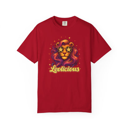 Leolicious Retro Lion Tee – Leo Zodiac Shirt
