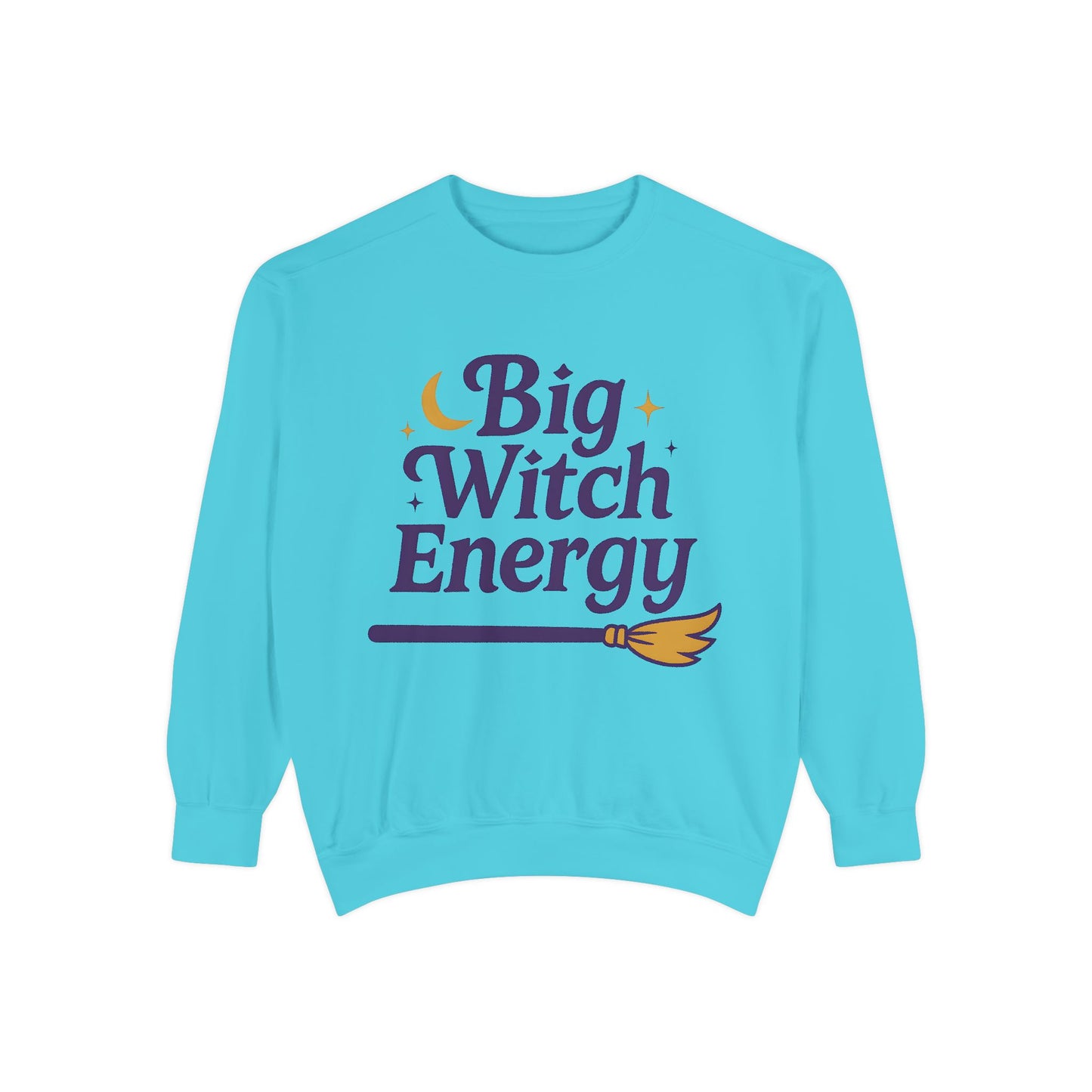 Big Witch Energy Sweatshirt – Moon Broom Pullover