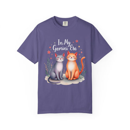 In My Gemini Era – Colorful Zodiac Cats Shirt