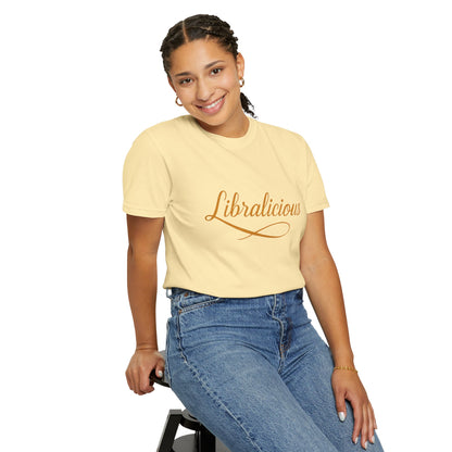 Libralicious – Retro Script Libra Tee
