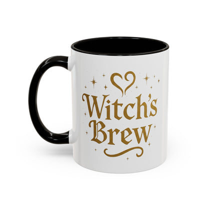 Witch’s Brew – Magical Elixir Mug (11oz & 15oz, Color Accent Options)