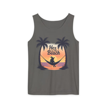 Hex on the Beach Tank – Wicked Retro Witchcore Shirt