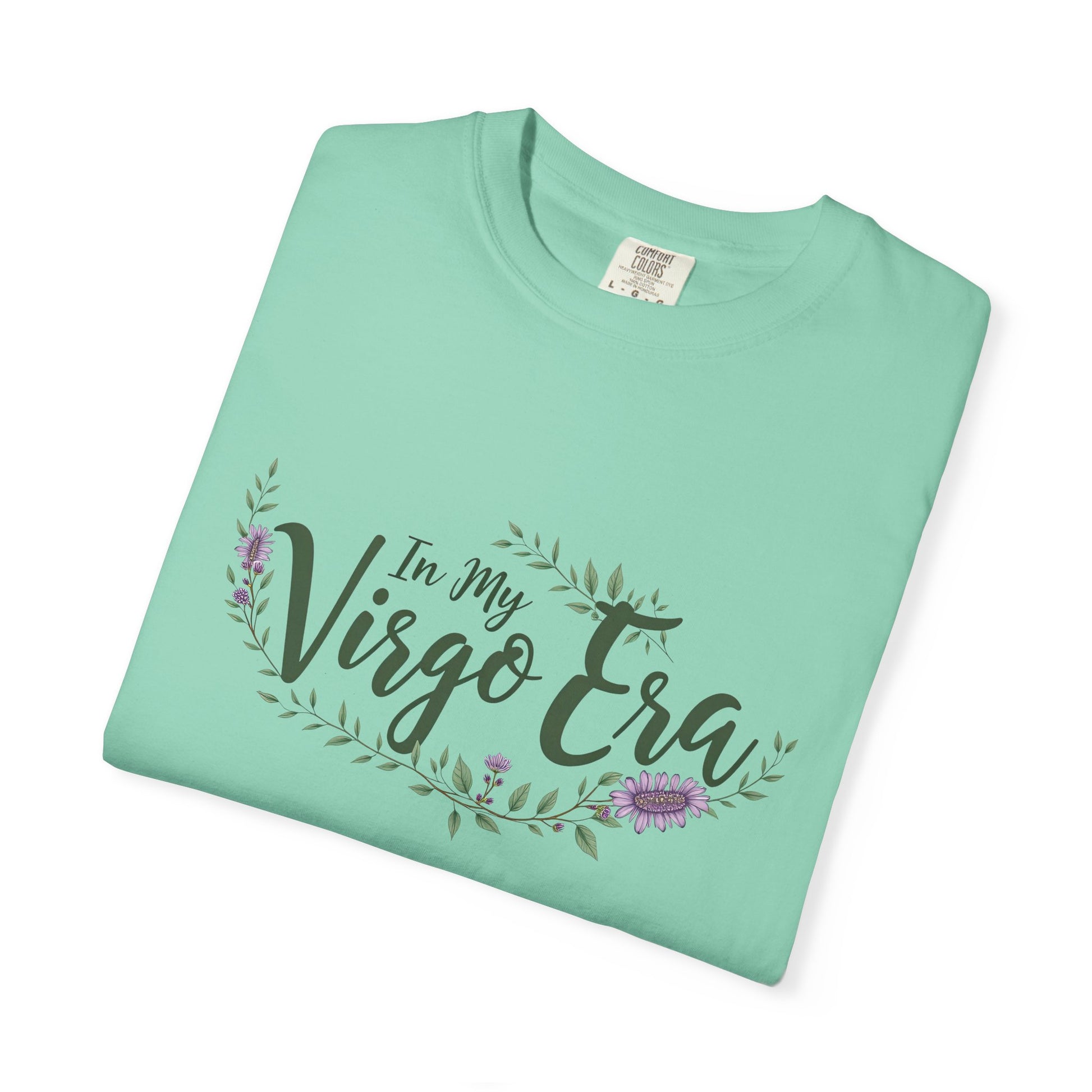 In My Virgo Era – Pretty Floral Zodiac Tee
