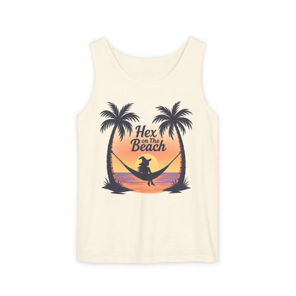 Hex on the Beach Tank – Wicked Retro Witchcore Shirt