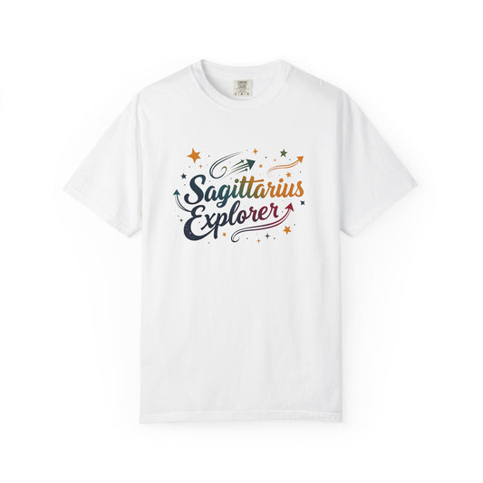 Sagittarius Explorer – Colorful Tee Zodiac Shirt