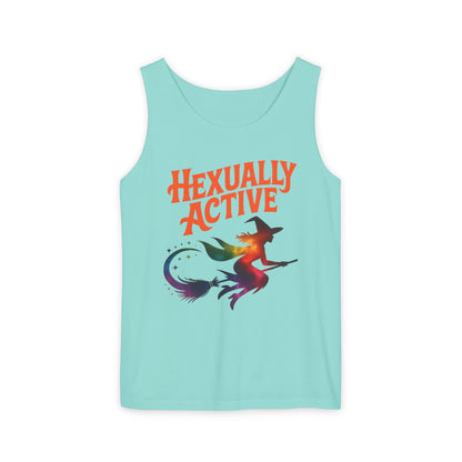 Hexually Active – Cheeky Rainbow Witch Tank