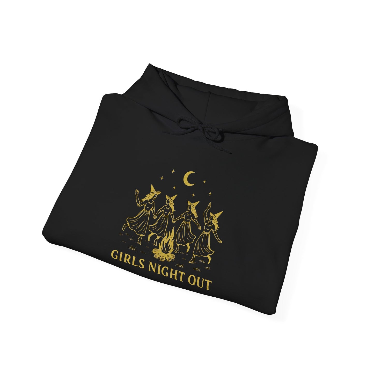 Girls Night Out – Dancing Witches Bonfire Sweatshirt | Unisex Hoodie