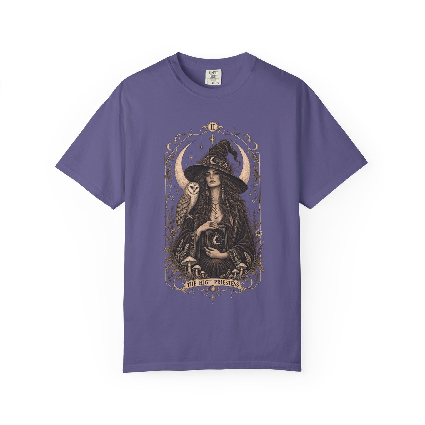 High Priestess Shirt | Tarot Witchy Graphic Tee