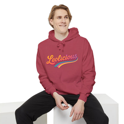 Leolicious Unisex Hoodie – Groovy Retro Comfort Colors Midweight Hoodie