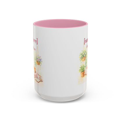 Personalized Name Cat Mug - Custom "Happy Place" Ceramic Mug for Cat Lovers