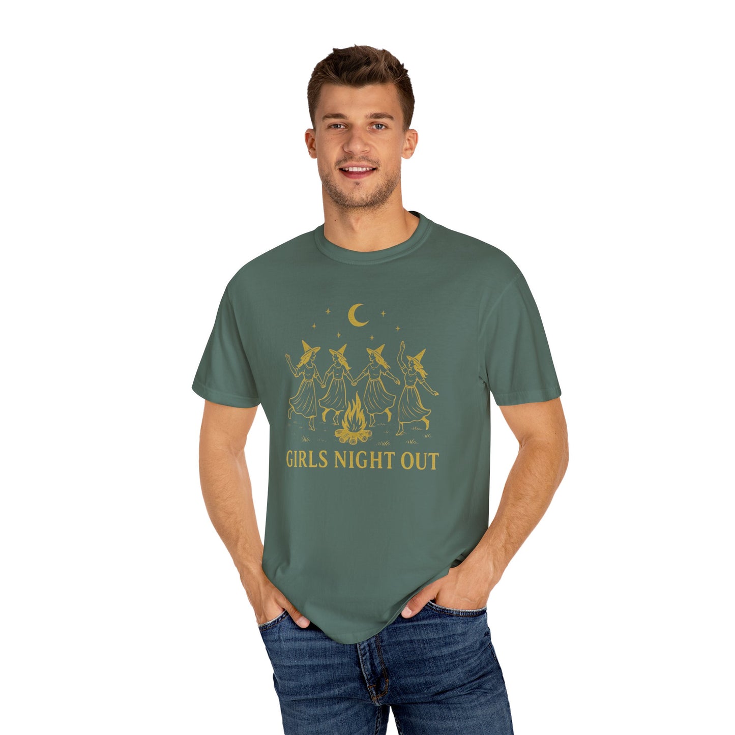 Girls Night Out Witchy Bonfire | Unisex Comfort Colors Tee