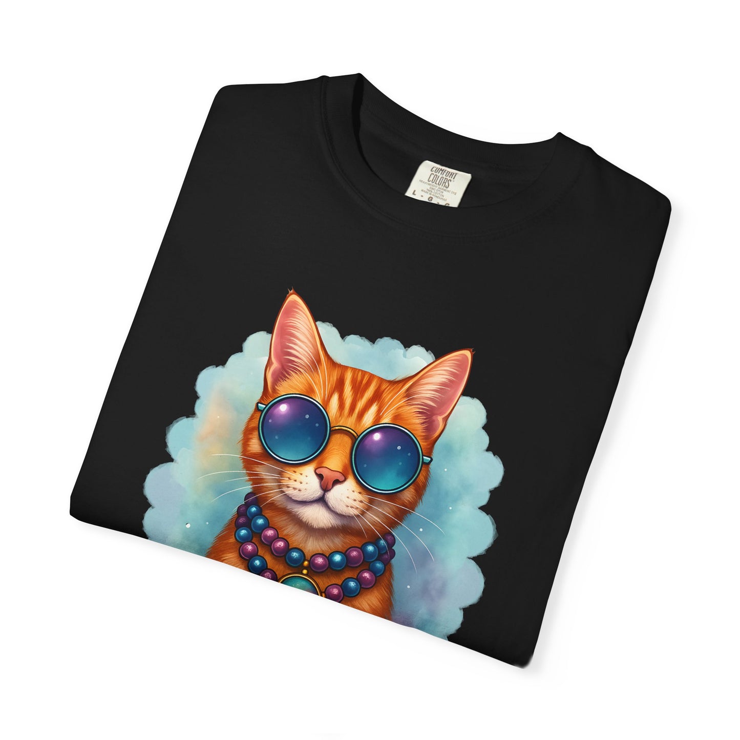 Aquarius – Colorful Cool Cat Zodiac Shirt