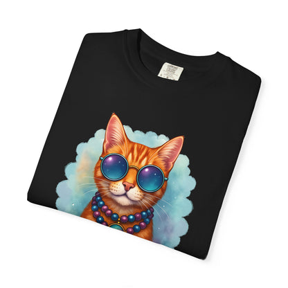 Aquarius – Colorful Cool Cat Zodiac Shirt