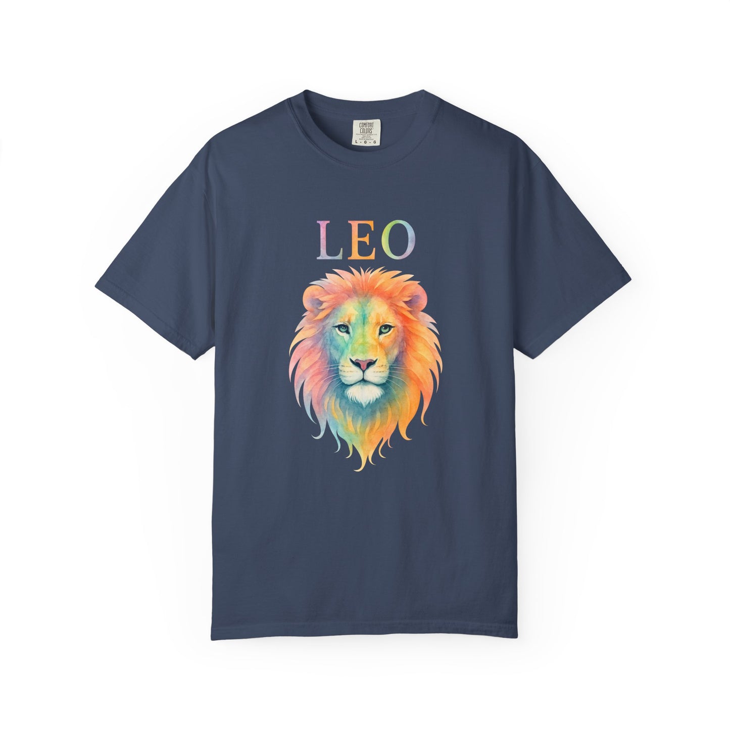LEO Tee – Colorful Lion Zodiac Shirt