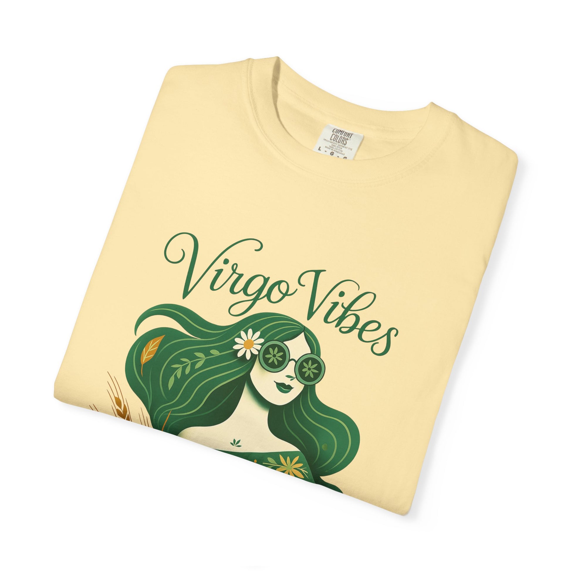Virgo Vibes Vibrant Tee – Earthy Zodiac Shirt