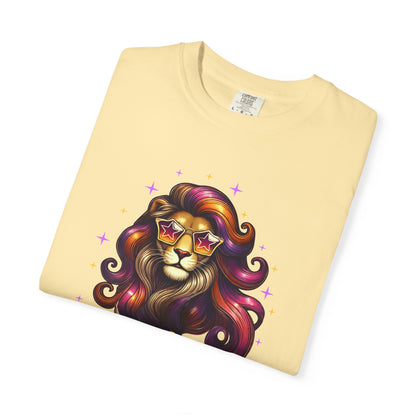 Leo Fabulous Tee – Groovy Colorful Zodiac Shirt