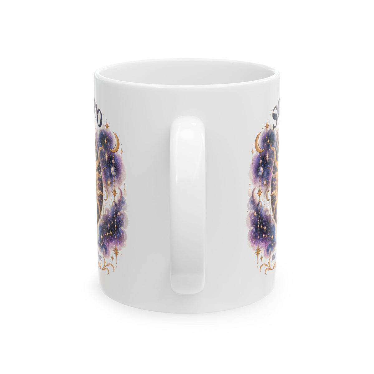 Scorpio Zodiac Mug 11oz and 15oz | Celestial Sun Coffee Cup
