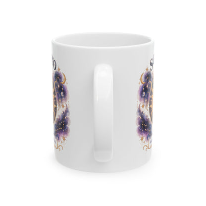 Scorpio Zodiac Mug 11oz and 15oz | Celestial Sun Coffee Cup