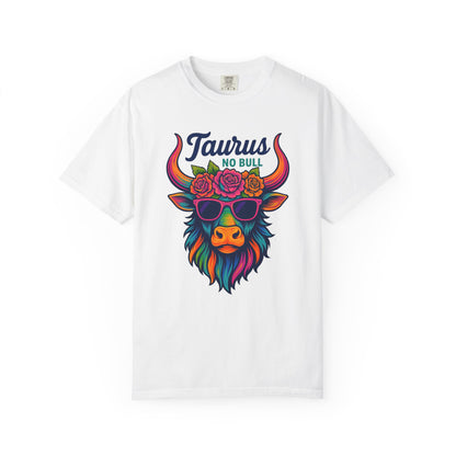 Taurus No Bull – Sassy Rainbow Boho-Bull Tee