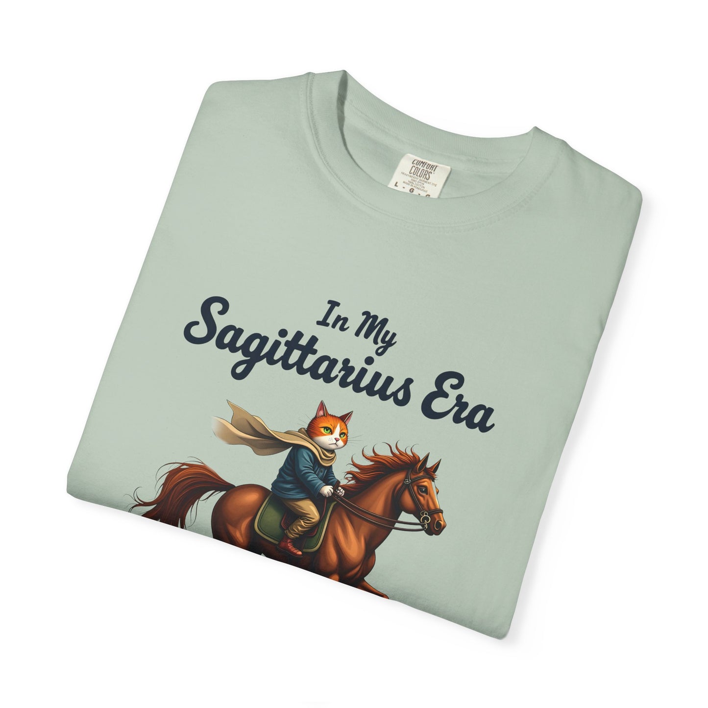 In My Sagittarius Era – Funny Free-Spirited Rider Tee