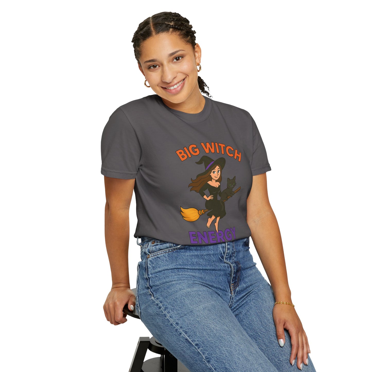 Big Witch Energy – Funny Witchy Graphic Tee