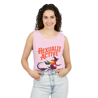 Hexually Active – Cheeky Rainbow Witch Tank