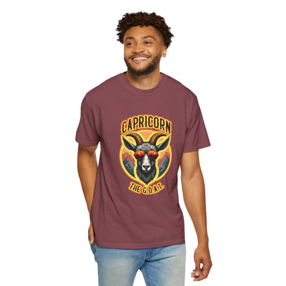Capricorn The G.O.A.T – Mountain Majesty Zodiac Tee